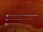 Picture of Eye pins, 1 inch, 21 gauge, silver-plated brass, 20 pieces