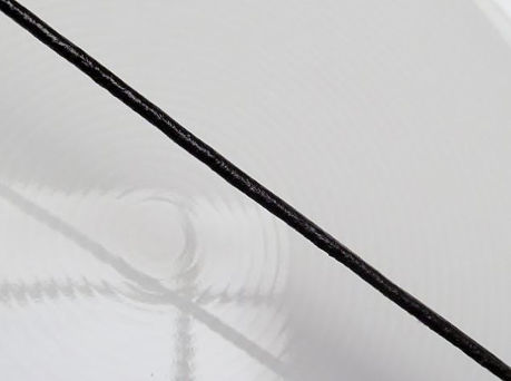 Picture of Leather cord, 2 mm, coffee brown, 2.5 m