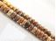 Picture of 3x6 mm, rondelle, gemstone beads, picture jasper, natural