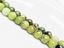 Afbeeldingen van 8x8 mm, rond, edelsteen kralen, chrysopraas, appelgroen, natuurlijk