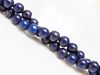 Picture of 6x6 mm, round, gemstone beads, lapis lazuli - A+-grade