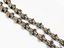 Image de 8x8 mm, perles sculptées en croix grecque, pierres gemmes, hématite