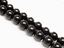 Picture of 10x10 mm, round, gemstone beads, Malaysian jade, black