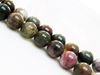 Picture of 10x10 mm, round, gemstone beads, Fancy jasper, natural