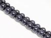 Image de 8x8 mm, perles rondes, pierres gemmes, rivière d'or, bleu nuit
