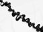 Image de 6x8 mm, copeaux gouttes, perles pierres gemmes, tourmaline, noire, naturelle, un brin