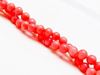 Image de 6x6 mm, perles rondes, pierres gemmes organiques, corail, rose