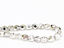 Image de 6x6 mm, Czech faceted round beads, crystal, transparent, half tone silver mirror