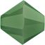 Image de 4 mm, perles rondes de cristal Swarovski®, vert opale du palais