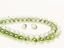 Picture of 5x7 mm, Czech druk beads, drops, transparent, celadon green luster