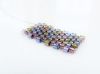 Picture of Cylinder beads, size 11/0, Delica, purple and bronze mixture, 7 grams