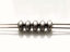 Picture of 5x2.5 mm, SuperDuo beads, Czech glass, 2 holes, saturated metallic, frost grey