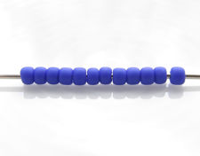 Afbeeldingen van Japanse rocailles, rond, maat 11/0, Toho, ondoorzichtig, marineblauw, mat