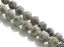 Picture of 8x8 mm, round, gemstone beads, agate, Tibetan style, beige brown and grey green, frosted