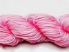 Afbeeldingen van Chinese knopenkoord - gevlochten nylon koord, 0.8 mm, roze, 5 meter